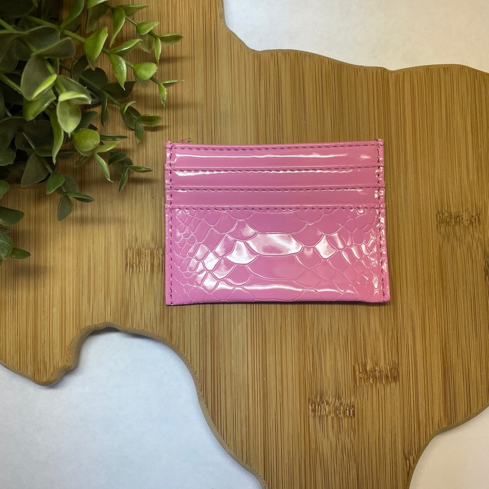 Pink Cardholder Wallet